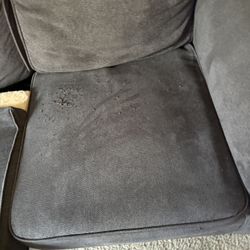 Used Navy Blue Couch For Sale