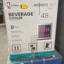 Beverage Cooler 48 Can Capacity