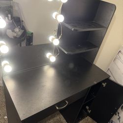 All Black Vanity 