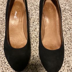 Clarks Leather Heels Size 8