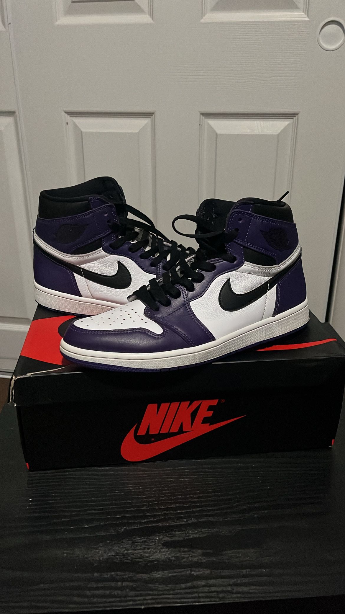 Jordan 1 Court Purple Whites