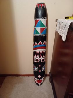 Totem like, Tribal Wall Art $20