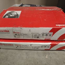 Brembo 2-Piece Front Brake Rotor Set for 2017-2023 BMW 5 Series G30 Chassis With  M Sport Brakes