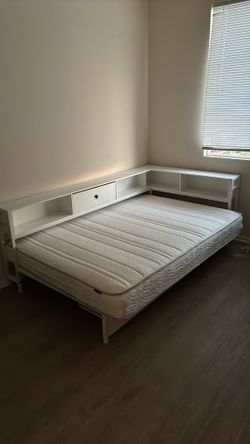 Unused, full mattress