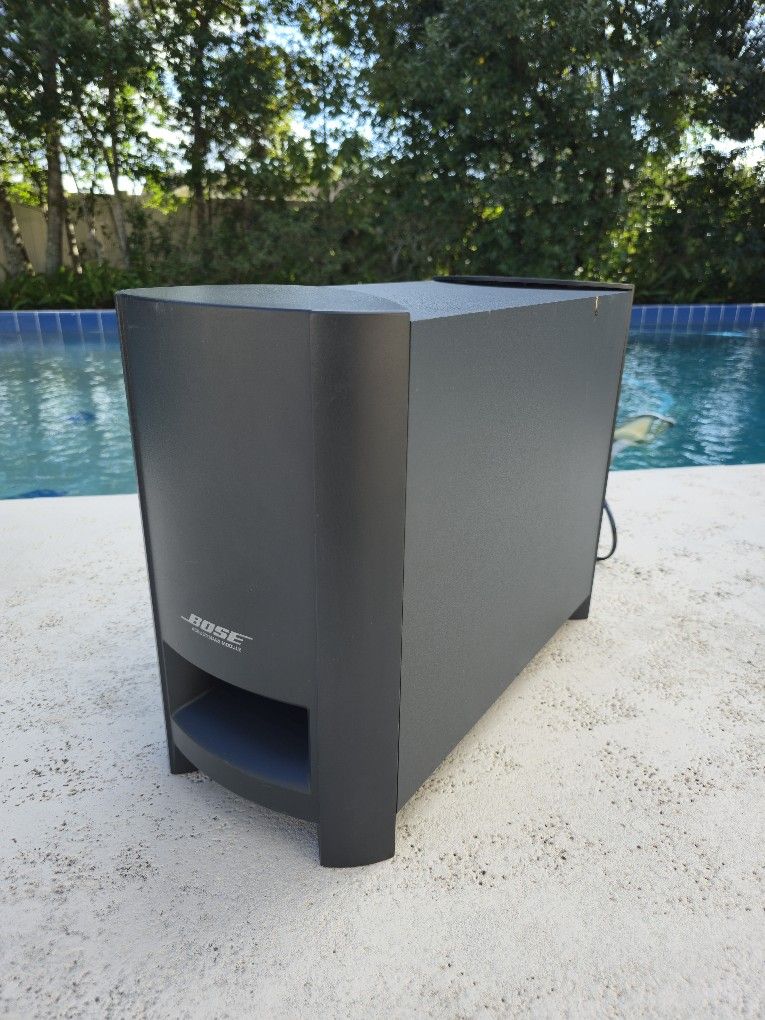 Bose Subwoofer Digital Home Theater Speaker System PC Computer Speakers Desktop Bose CineMate Bass Module