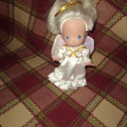 Precious Moments Angel Doll  1996 3 1/2 " Tall 