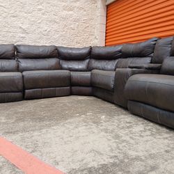 💢Genuine Power Leather Recliners ✨️