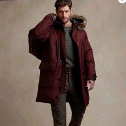 Banana Republic Down Filled Jacket/ Coat/ Parka Like New