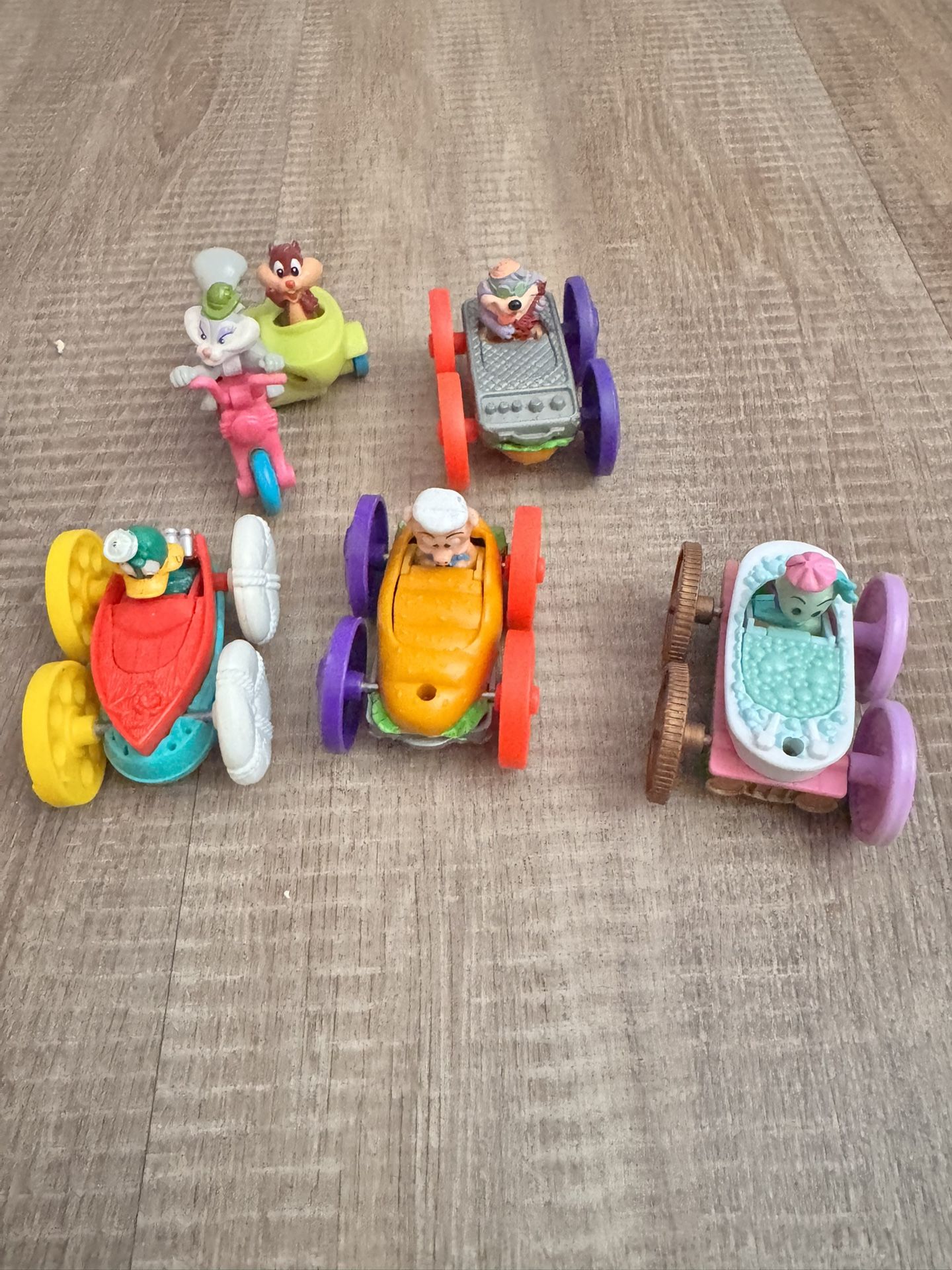 Tiny Toons Flip Cars Mcdonalds 