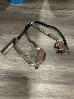 Leon S Cosplay Costume Belt Back Braces