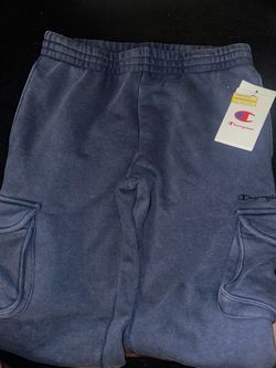 Medium Champion Cargo Sweatpants Navy Blue