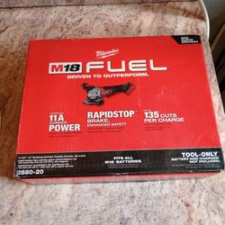 Milwaukee M18 Fuel Grinder New Tool Only Firm Price 