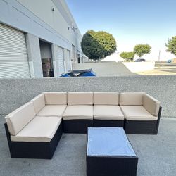 6pc Outdoor Patio Furniture Set (reversible)