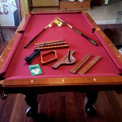 Pool Table And Accessories
