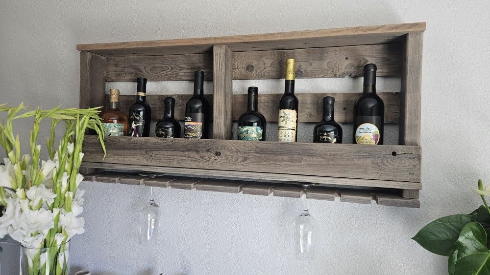 Pallet Wine Rack