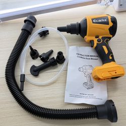 Brand New Cordless Dust Blower Compatible with Dewalt 20V Battery, Leaf Blower Brushless Handheld Sawdust Blower 447 MPH/39 CFM for Garages SKU311-S1