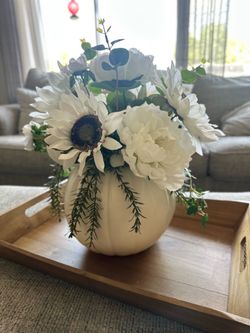Autumn/Fall pumpkin centerpiece