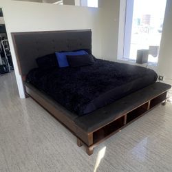 King Size Bed Frame And Headboard