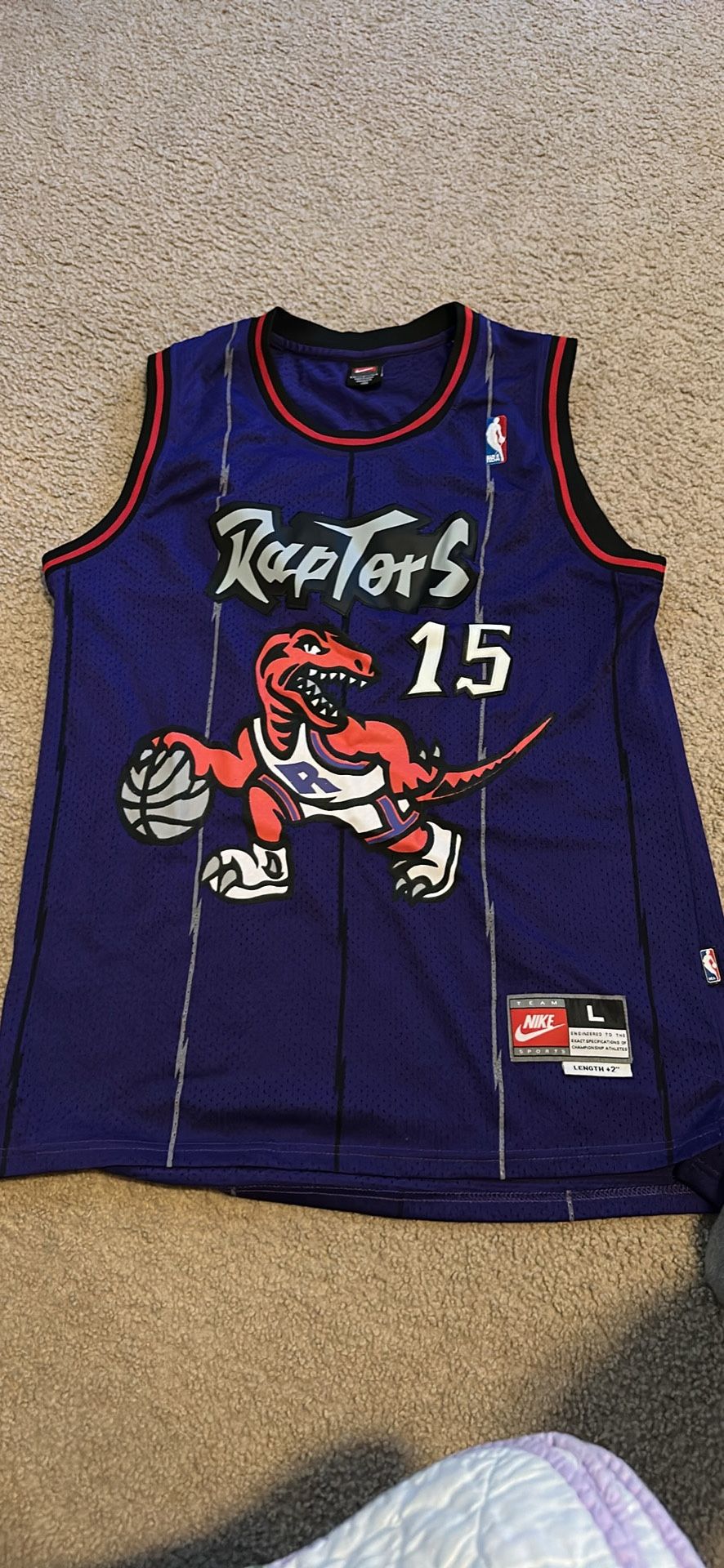 Vince Carter Raptors Jersey