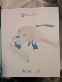 BT-Vision 2.0 Self Lit Magnified Viewer Glasses