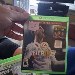 Fifa 18  on xboxone