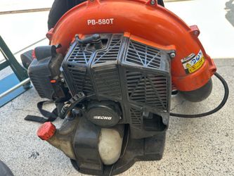 Gas blower backpack