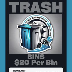 We Wash Trash Bins 