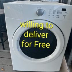 Frigidaire Front Load Electric Dryer – Free Delivery
