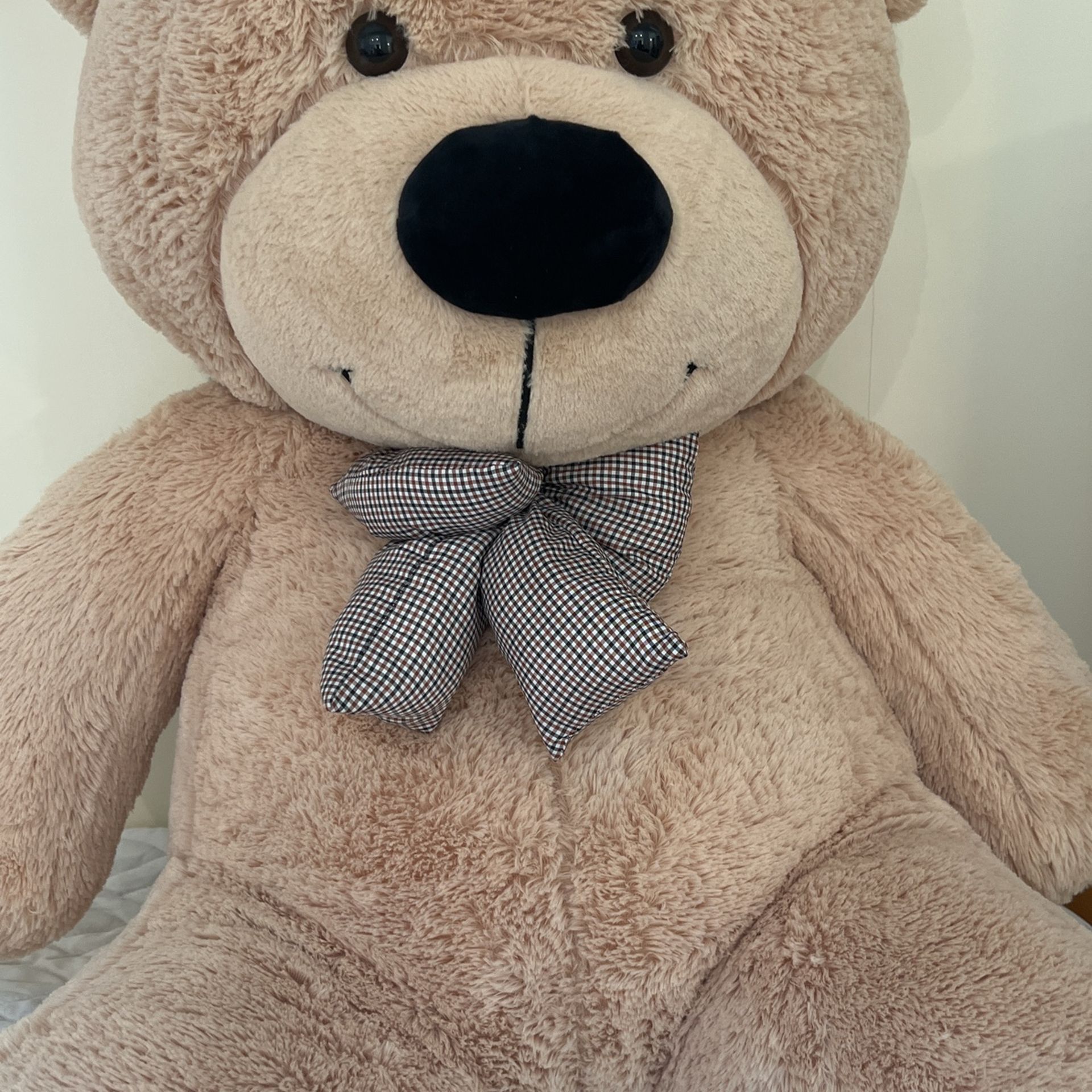 Giant Teddy Bear Stuffed 54” Long X 30” Wide