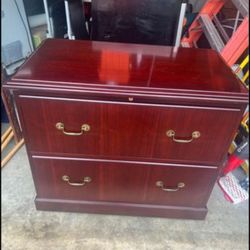 Mahogany 2-Drawer Lateral File - 36"(W) x 20"(D) x 31"(H)