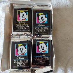 Vintage 1991 Disney Collector Packs
