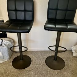 Leather Bar Stool