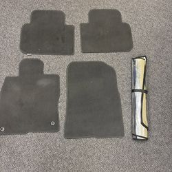 2022 Honda Civic Sport Car Mats And Sun Visor
