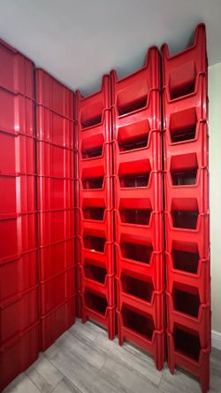 Heavy-Duty Stackable Plastic Storage Bins – 2 Sizes Available