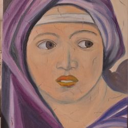 NEW Original Oil Paint On Canvas 9 X 12 Sarafin