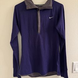 Women’s purple long sleeve top