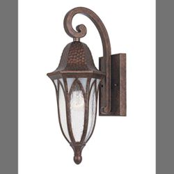 Designers Fountain 20611-BAC Berkshire Outdoor Wall Lantern Sconce, Burnished Antique Copper