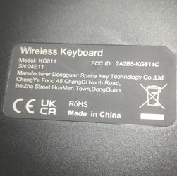 Wireless Keyboard