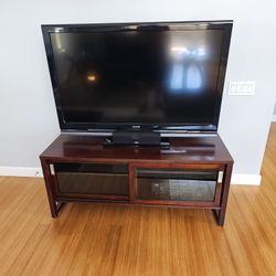 Sony 55" TV With Stand A Receiver Surround Sound 