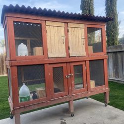 4 Individual Breeding Cage 