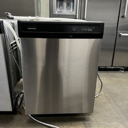 Amana Stainless Steel Built In Dishwasher 24” With Plastic Tub 