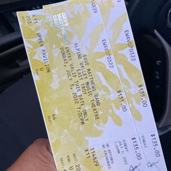 Dave Matthews Pavillion Tickets Sunday 7/3/22 Alpine Valley