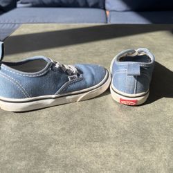 Size 8.5 Toddler Like New Vans