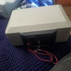 Safty  Box  By SENTRY 1100,ONE KEY ,I ASK $20.00