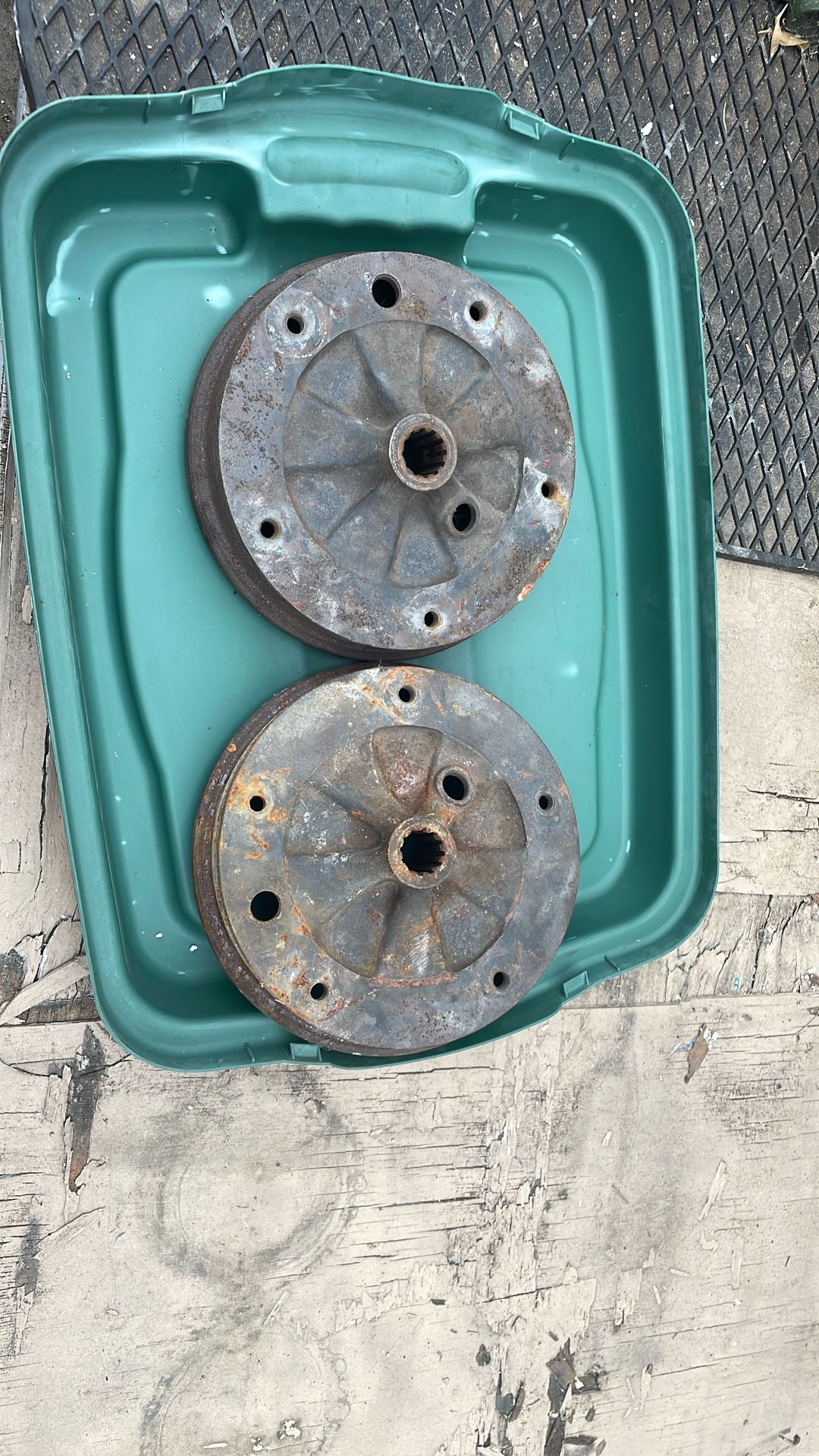 V W 60s Wide Five Drums In Good Useable Conditions 