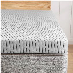 Homelexa Bamboo Mattress Topper Full Size 3 Inch