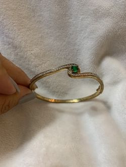Bracelet emerald