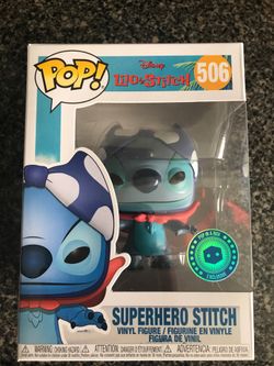 Superhero Stitch Funko Pop