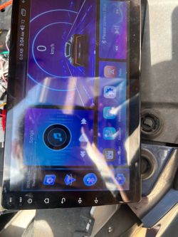 Android 12 Double Din Car Stereo   with 9 Inch Touchscreen Radio Built-in Wireless Carplay/Android Auto/GPS/Bluetooth/FM/AU