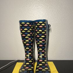 Tall rain boots